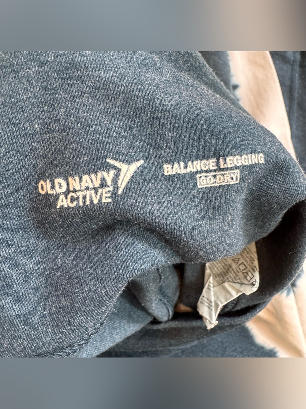 Old Navy Blue Tie-Dye and Black Women’s Sz Small Leggings Set - Like New! - Picture 6 of 6